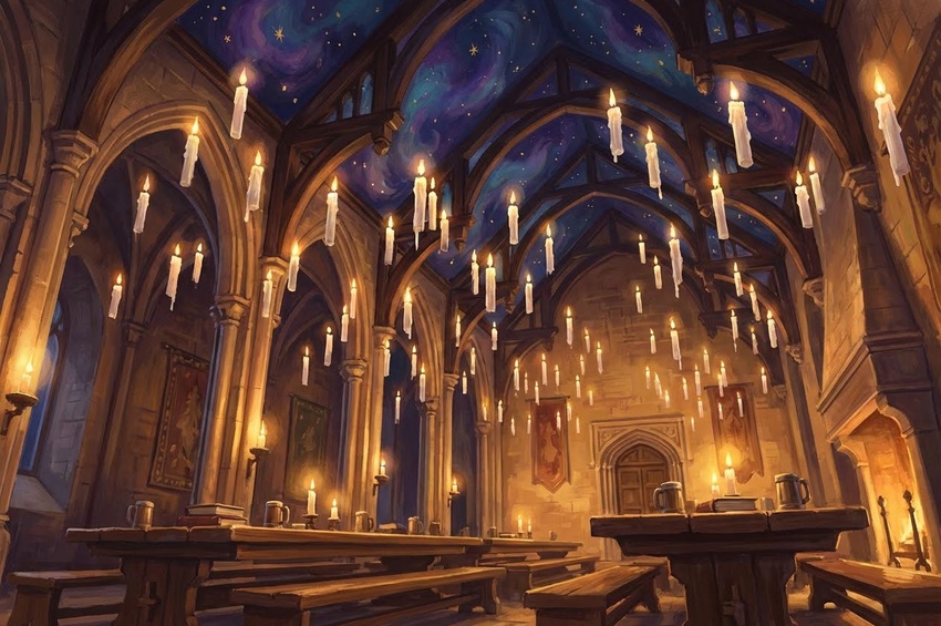 Le Candele Vere della Sala Grande (Che Non Furono Mai Accese)