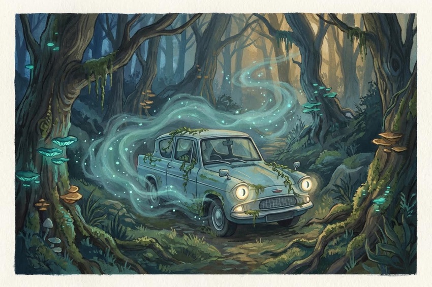 La Ford Anglia e l'Evoluzione degli Oggetti Babbani nella Magia