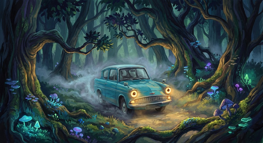 La Ford Anglia e la Magia di Diventare Vivi