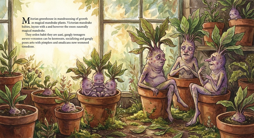 Le Mandragole di Hogwarts: Quando le Piante Diventano Adolescenti