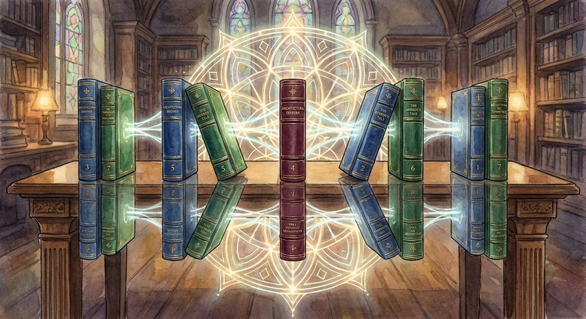 La Struttura a Specchio: Come i Libri di Harry Potter si Riflettono