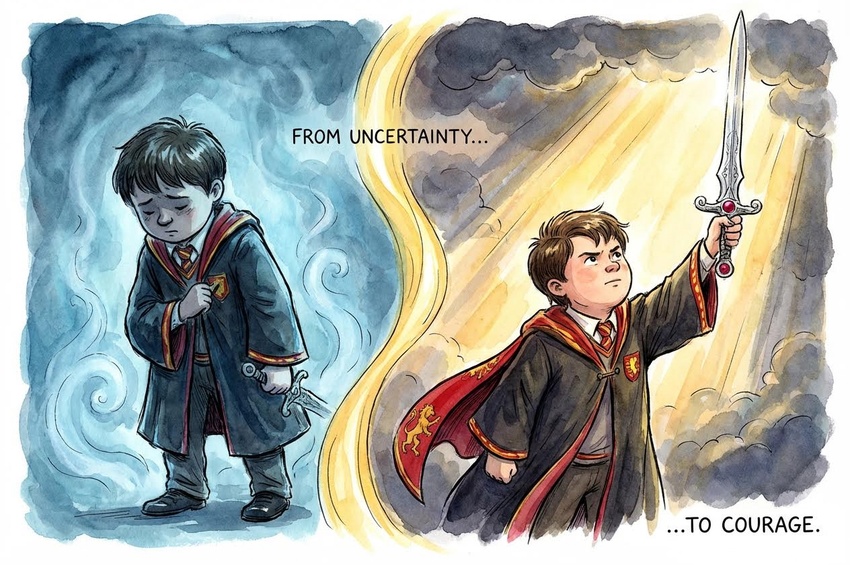 Neville Longbottom: Il Ragazzo Tondo che Diventa un Eroe