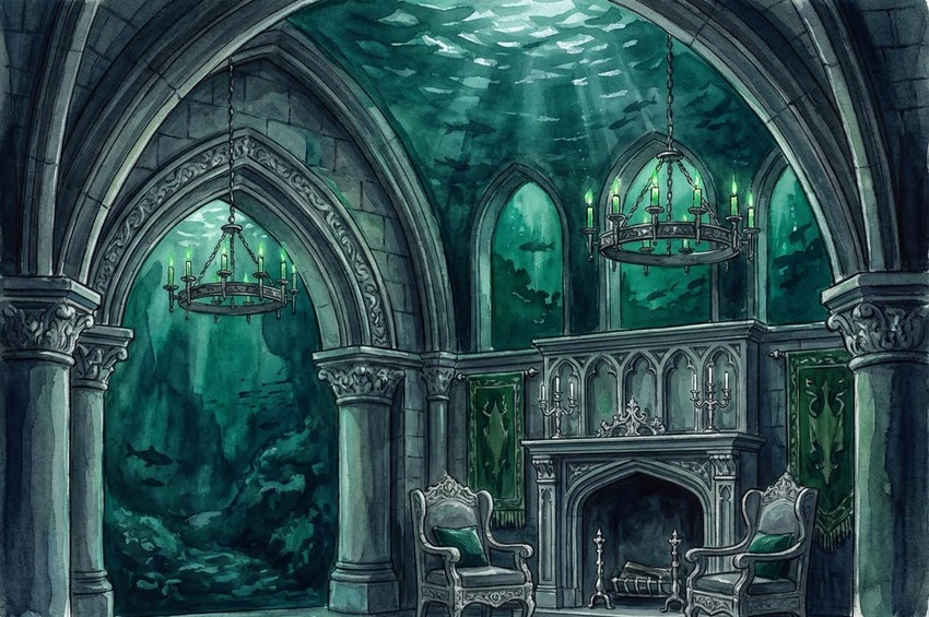L'Architettura delle Case di Hogwarts: Il Genio Nascosto Sotto il Lago