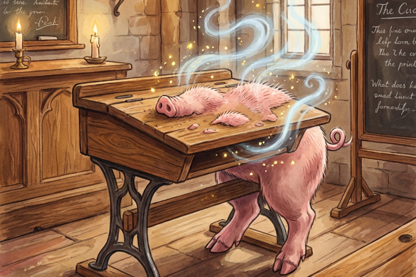 La Scrivania-Maiale di McGonagall: Hai Appena Creato Vita dal Nulla?